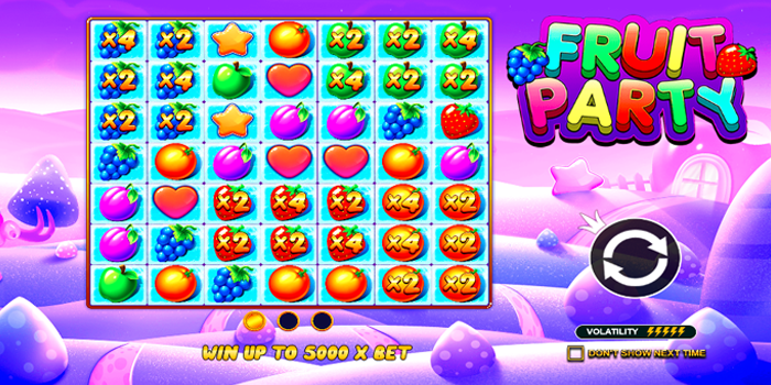 Cara Menang Slot Fruit Party Dengan Pola Tepat
